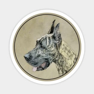 Great Dane (Brindle) Magnet